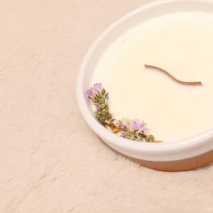 Bougie Ramequin parfumée Rose éternelle