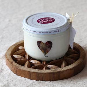 Bougie en Bocal non parfumée